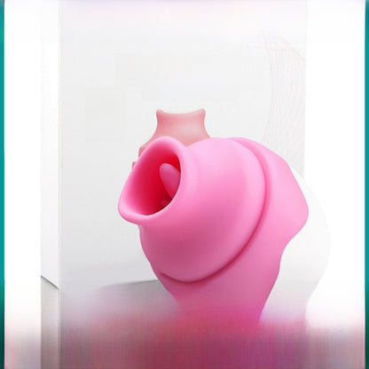 Tibehi Egg Tongue Licker Vibrating Sex Toy for Women