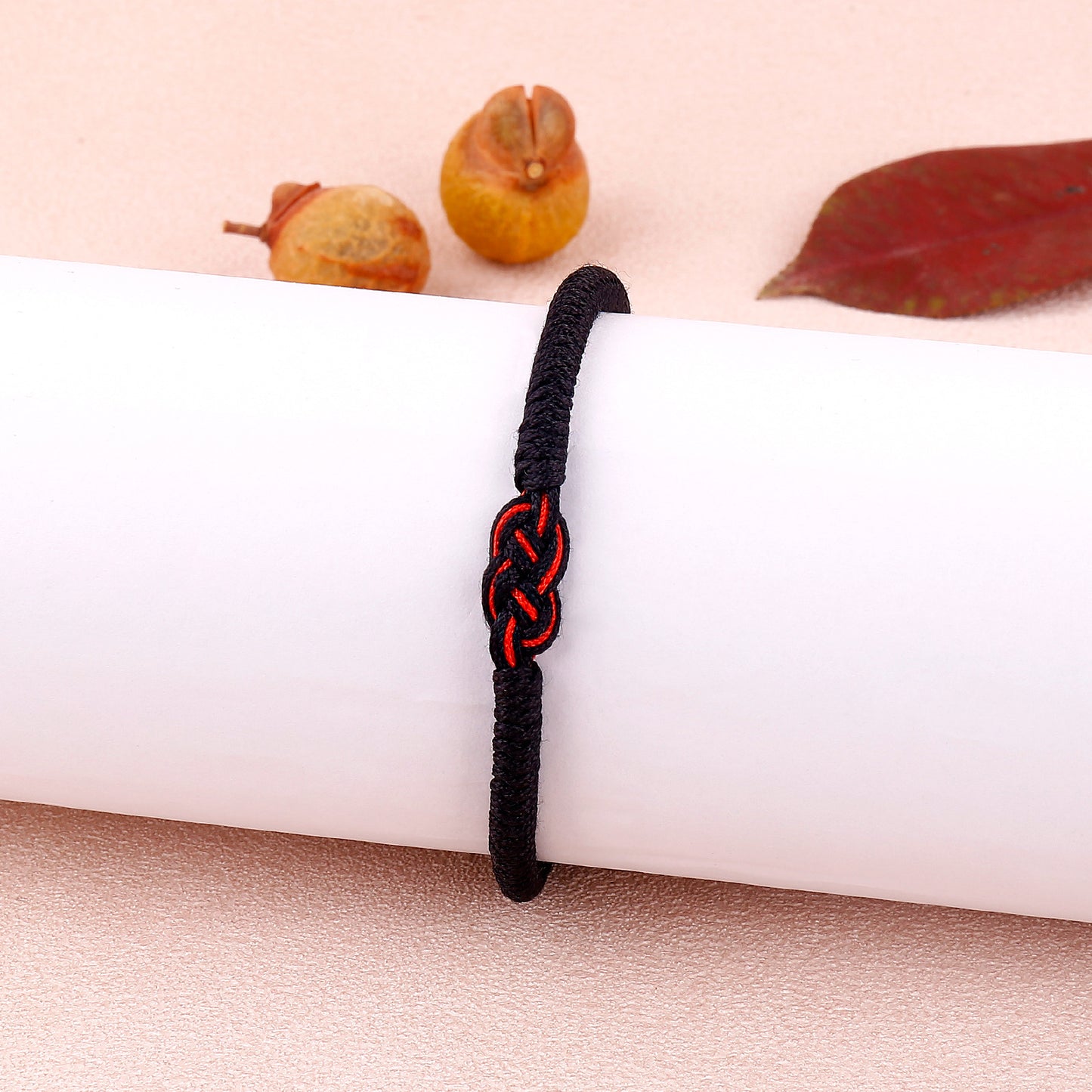 Tibetan-Style Red Rope Handmade Bracelet