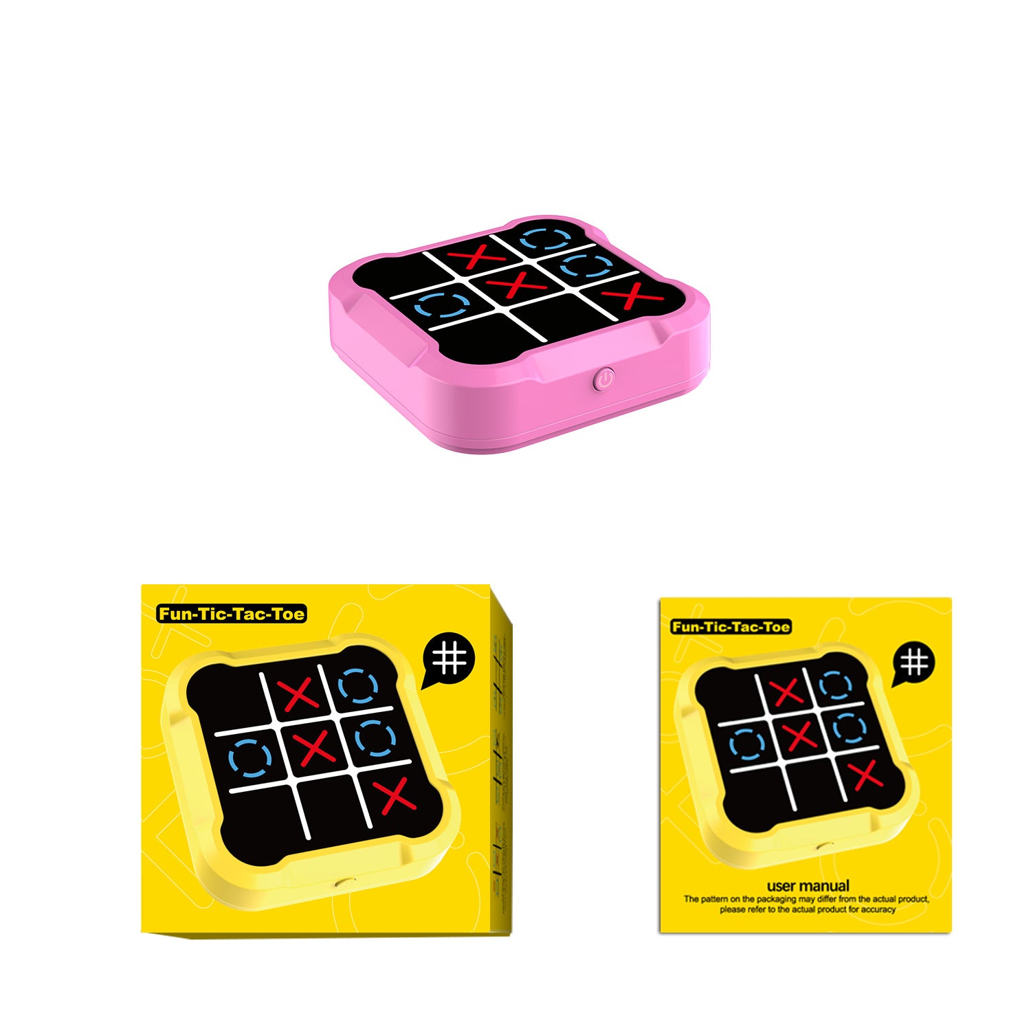 Tic-Tac-Toe electronic educational toy