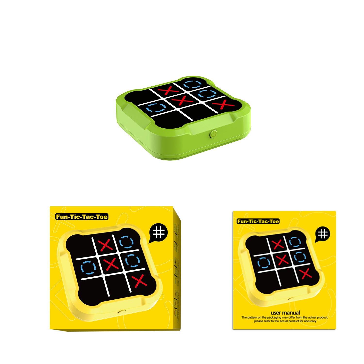 Tic-Tac-Toe electronic educational toy
