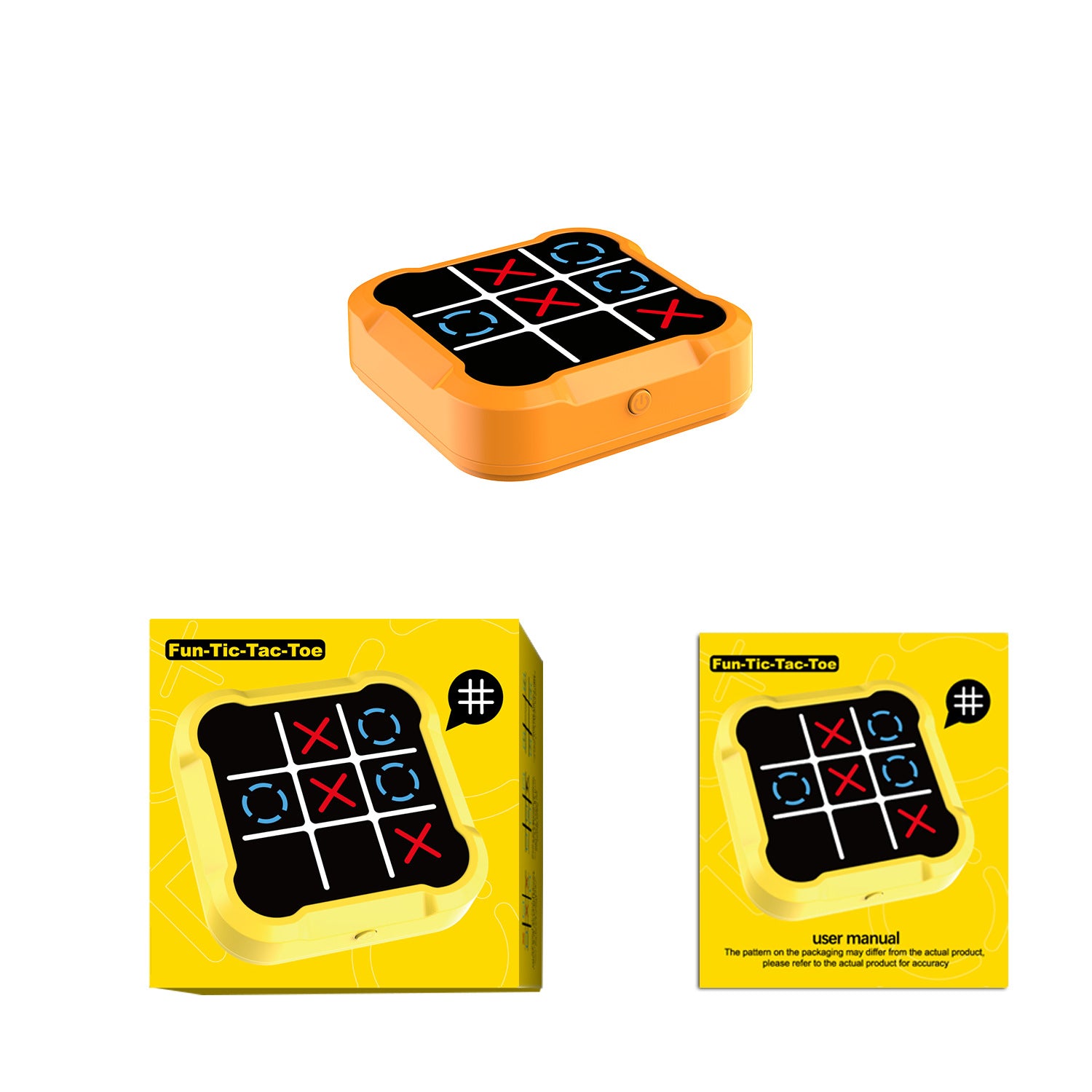 Tic-Tac-Toe electronic educational toy