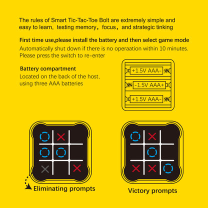 Tic-Tac-Toe electronic educational toy