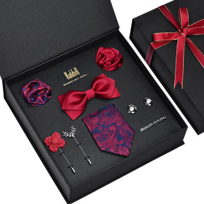 Tie box matching set