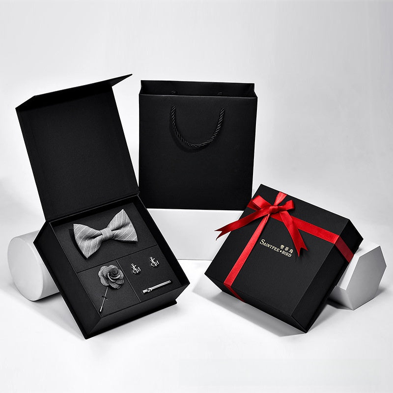 Tie box matching set