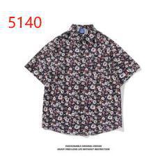 Tie-Dye Shirt Men's Short-Sleeved
