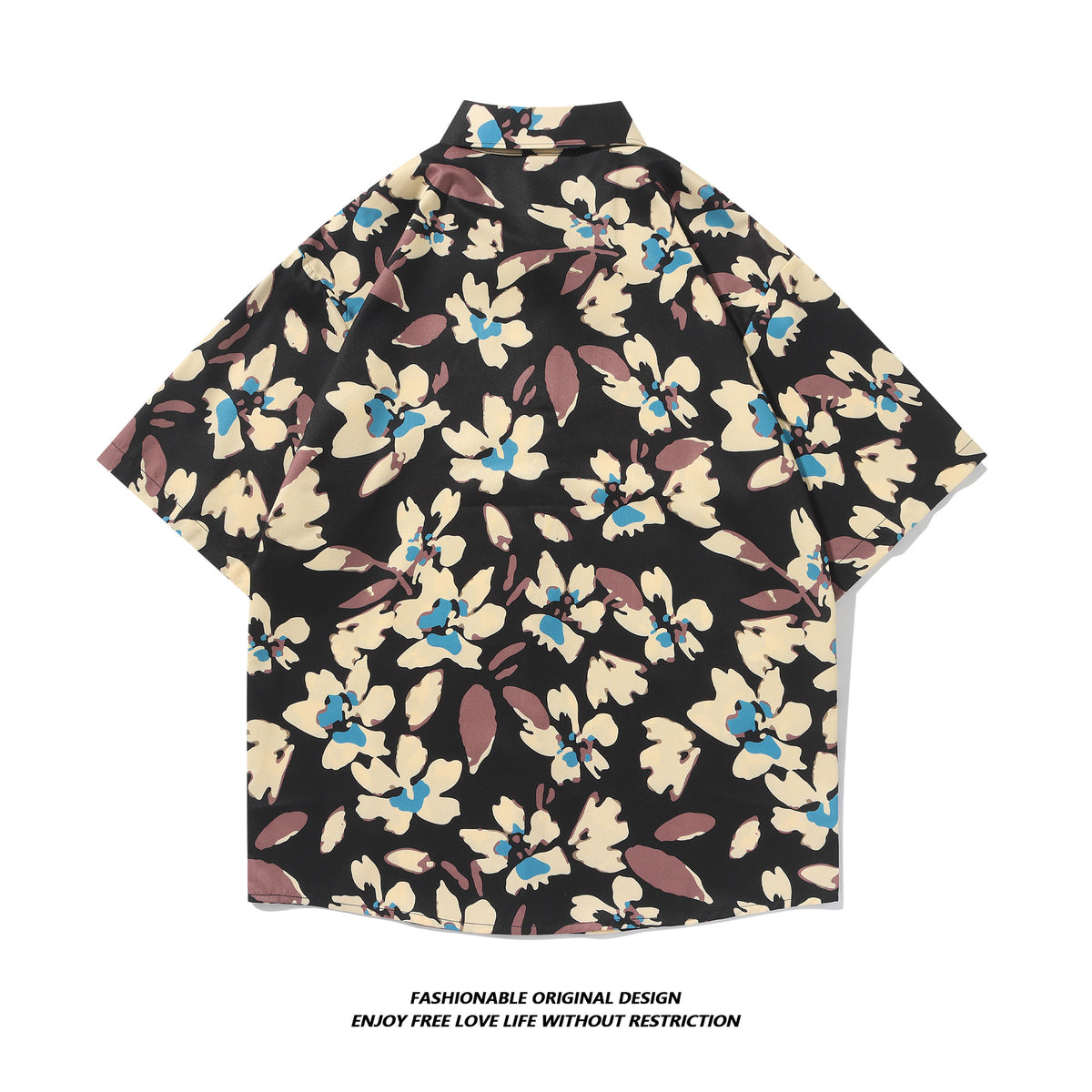 Tie-Dye Shirt Men's Short-Sleeved