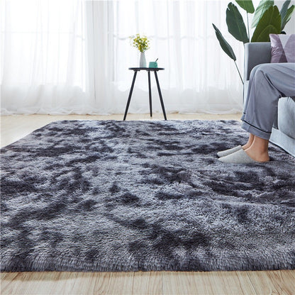 Tie-Dye Silk Non-Slip Carpet