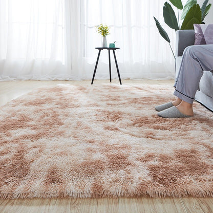 Tie-Dye Silk Non-Slip Carpet