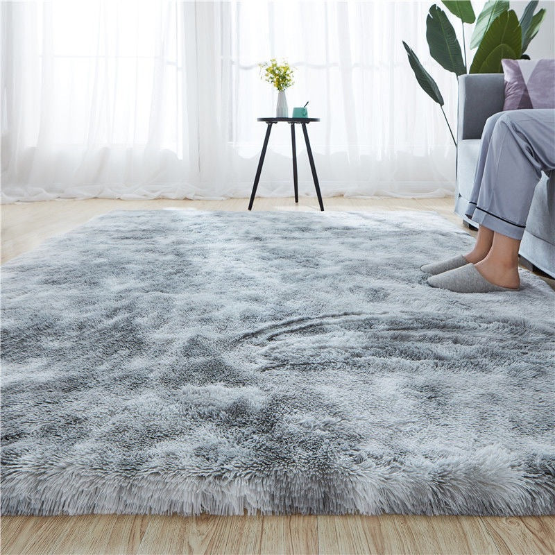 Tie-Dye Silk Non-Slip Carpet