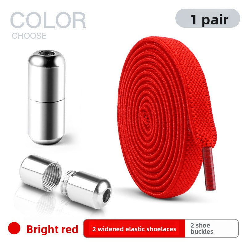 Tie-free shoelace buckle