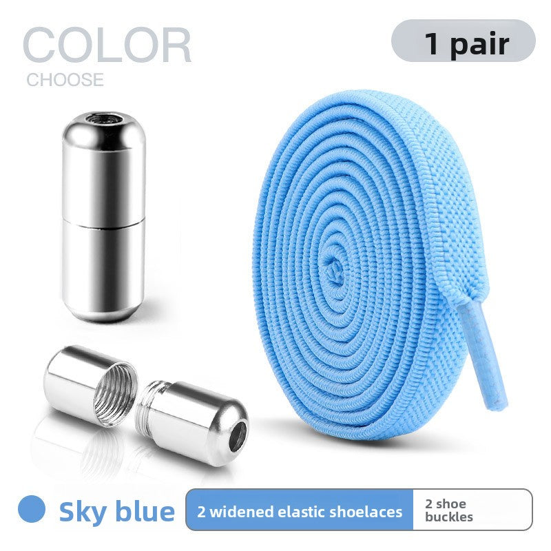 Tie-free shoelace buckle