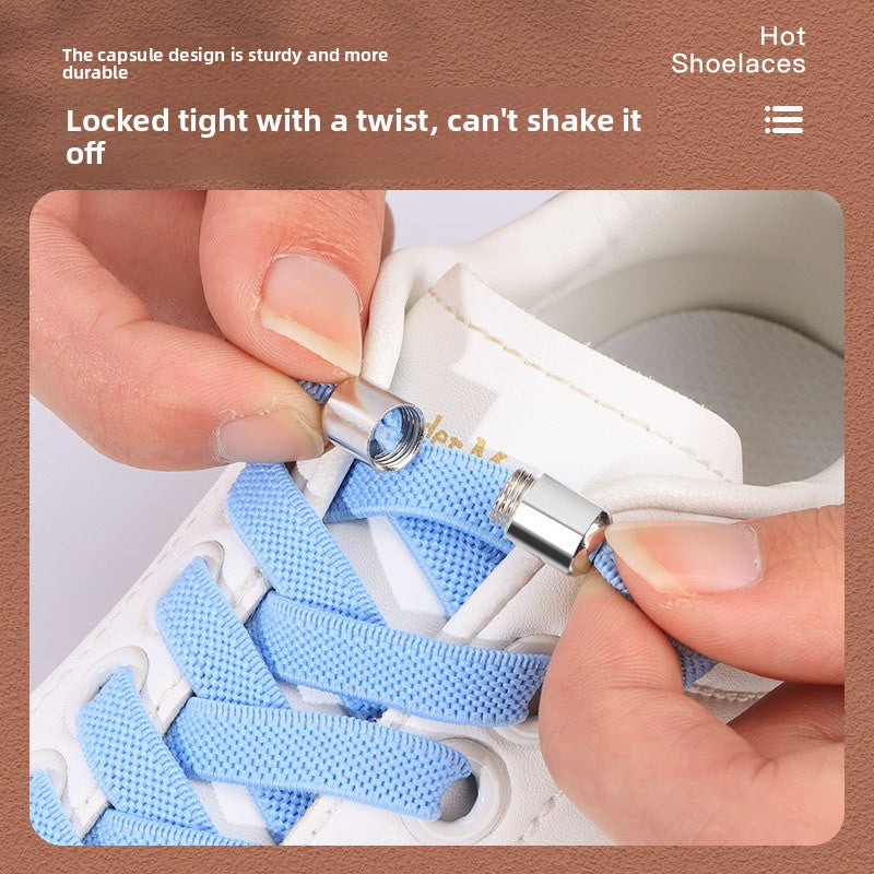 Tie-free shoelace buckle