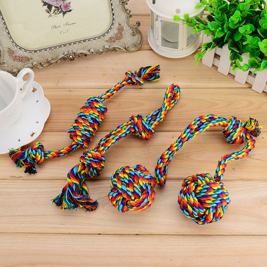 Tie Knot Dog Toy