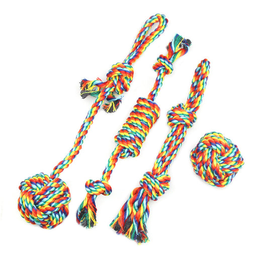 Tie Knot Dog Toy
