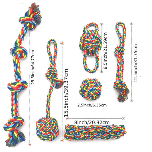 Tie Knot Dog Toy