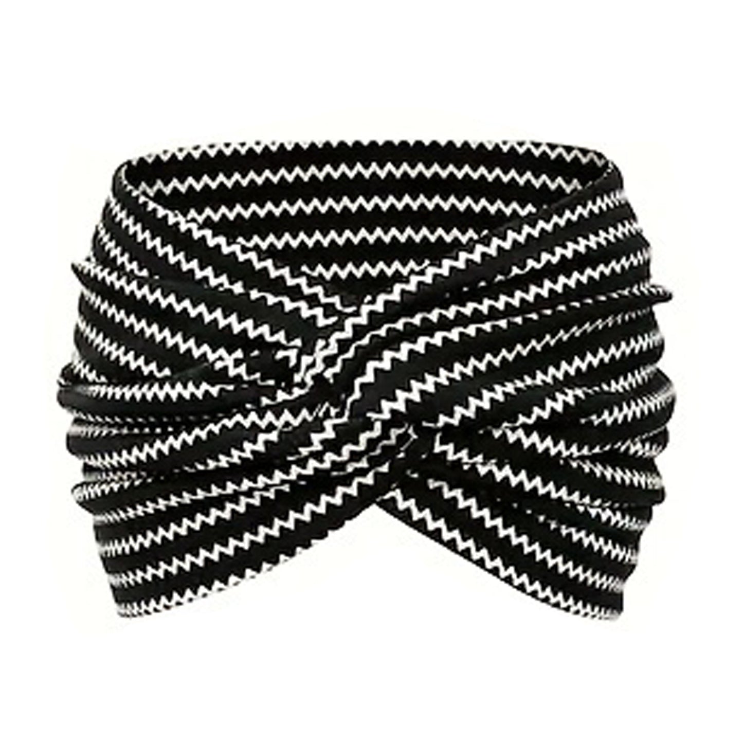 Tie Knot Retro Cashew Wide Edge Tie Dye Headband Turban