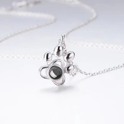 Tie pendant titanium steel necklace