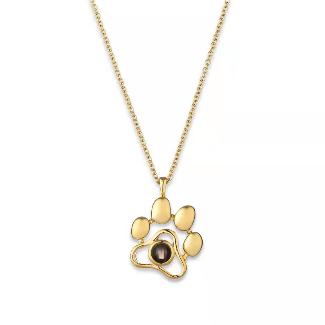 Tie pendant titanium steel necklace