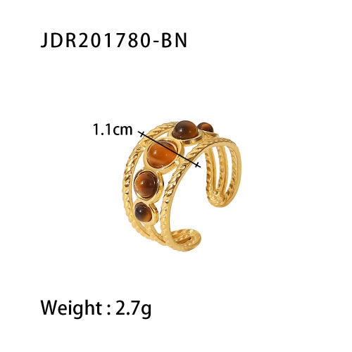 tiger eye ring