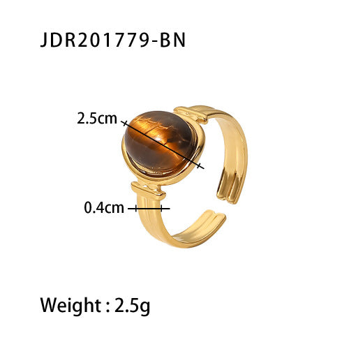tiger eye ring