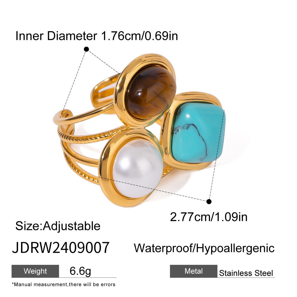 tiger eye ring