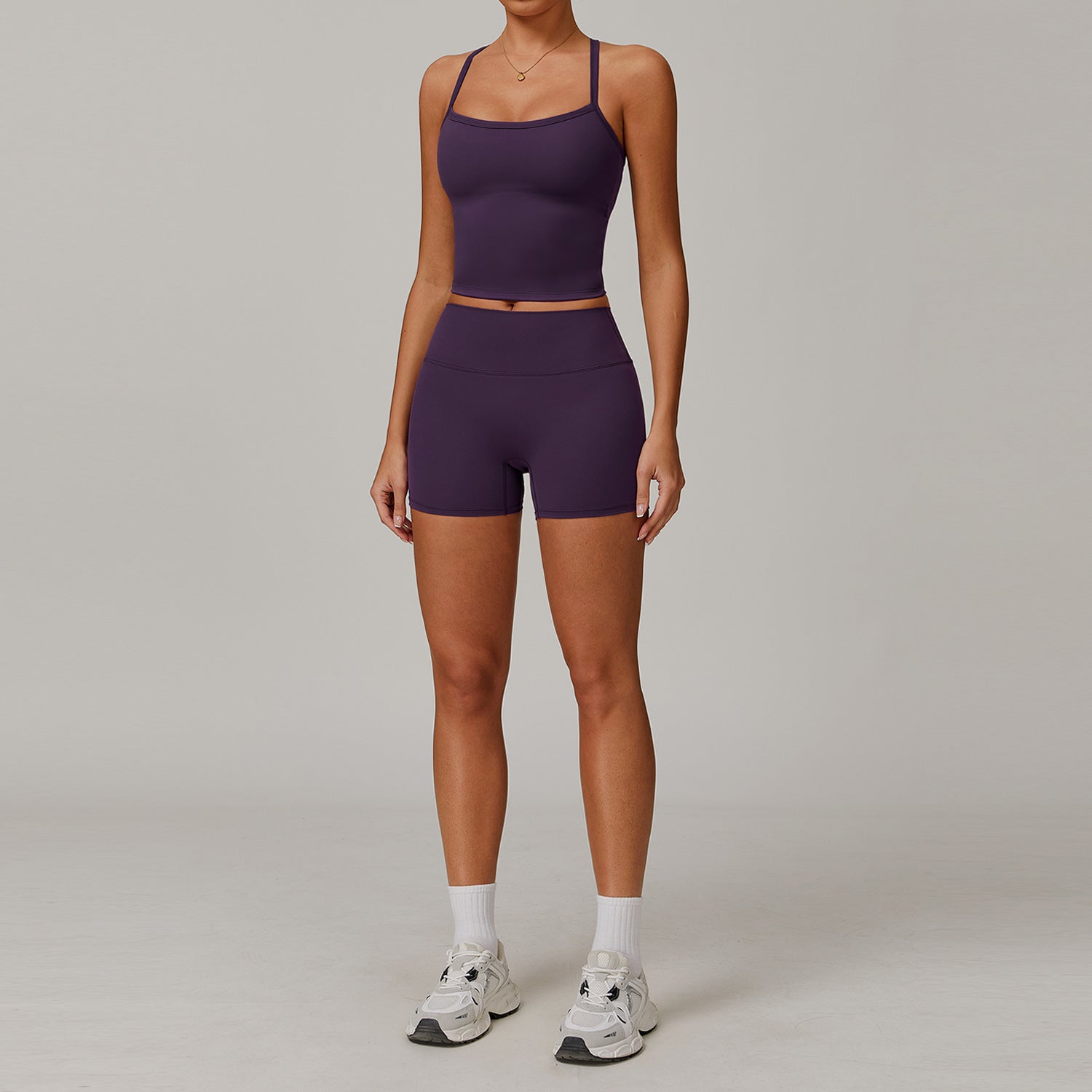 Tight brushed yoga set