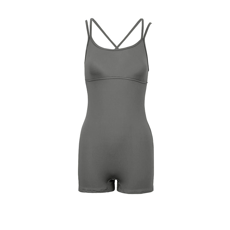 Tight-fitting one-piece shorts