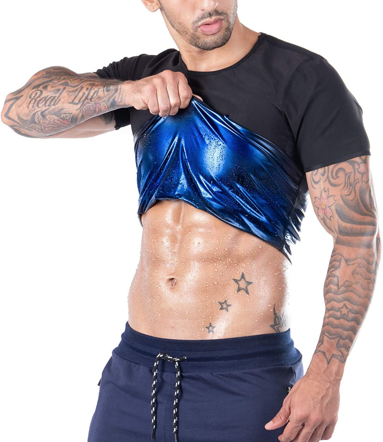Tight-fitting yoga wear and corset vest