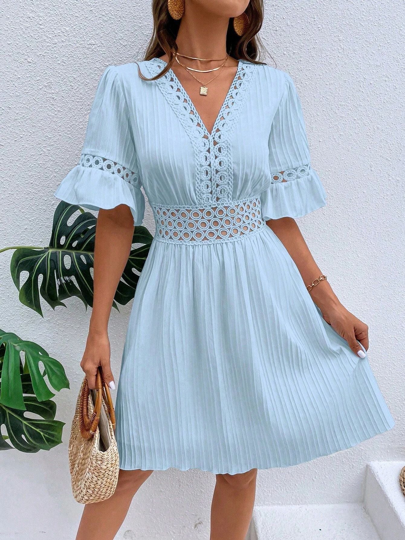 Tight Waist Dress