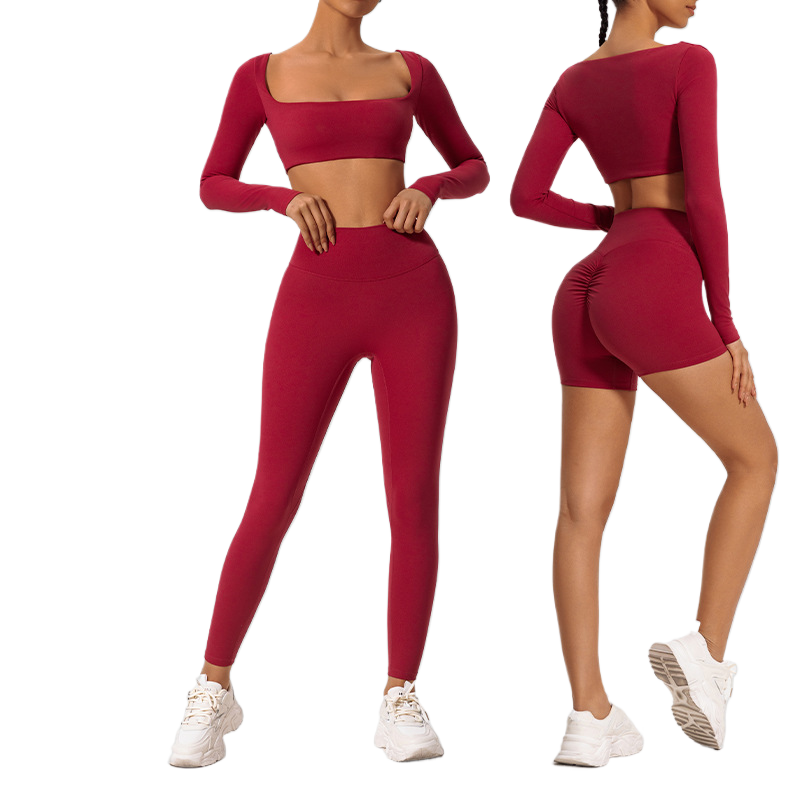 Tight yoga suit