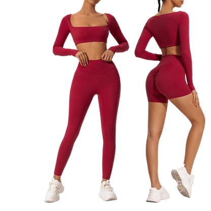 Tight yoga suit