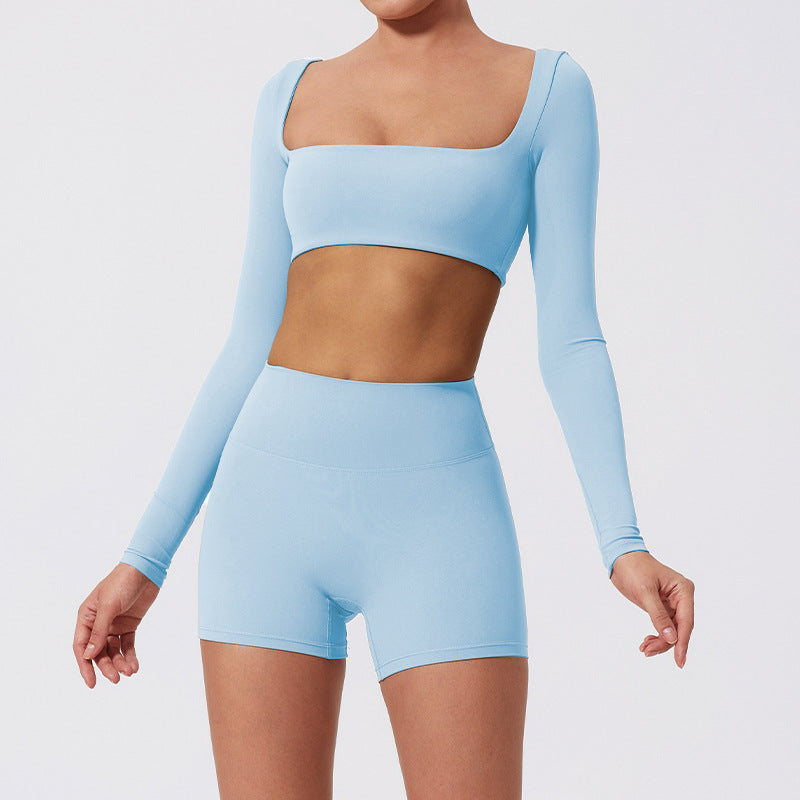 Tight yoga suit