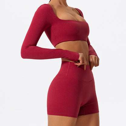 Tight yoga suit