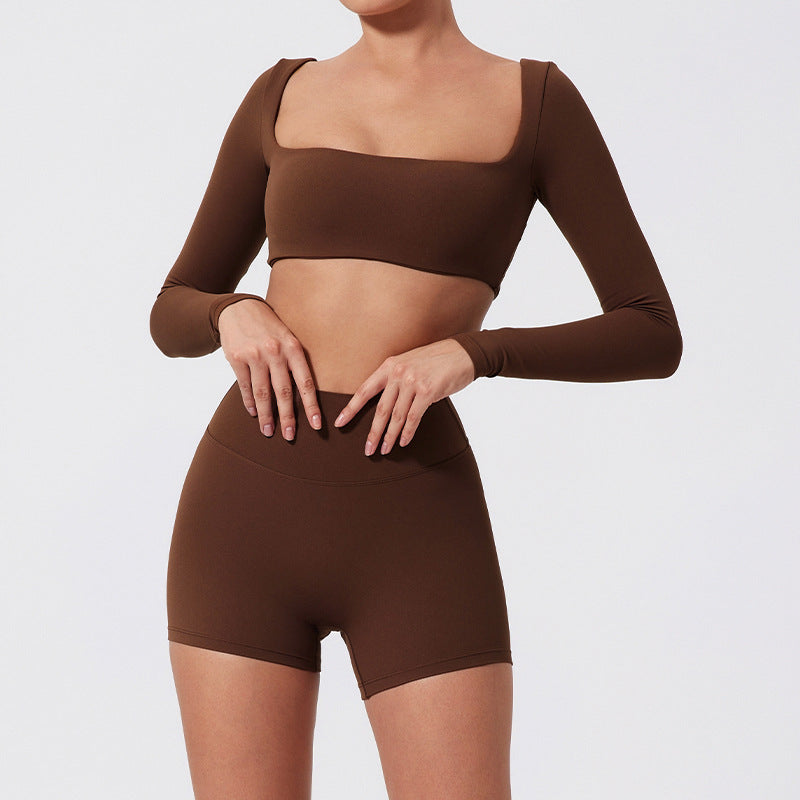 Tight yoga suit