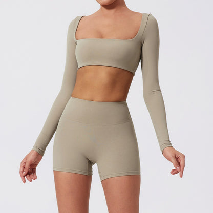 Tight yoga suit