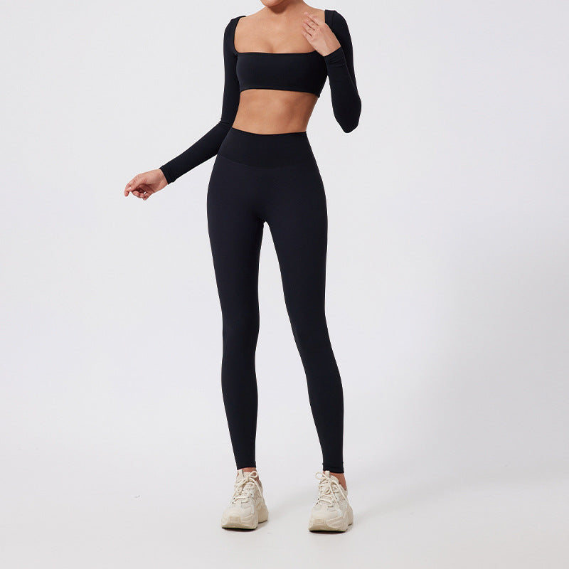 Tight yoga suit