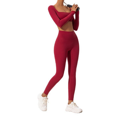 Tight yoga suit