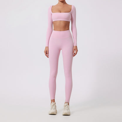 Tight yoga suit
