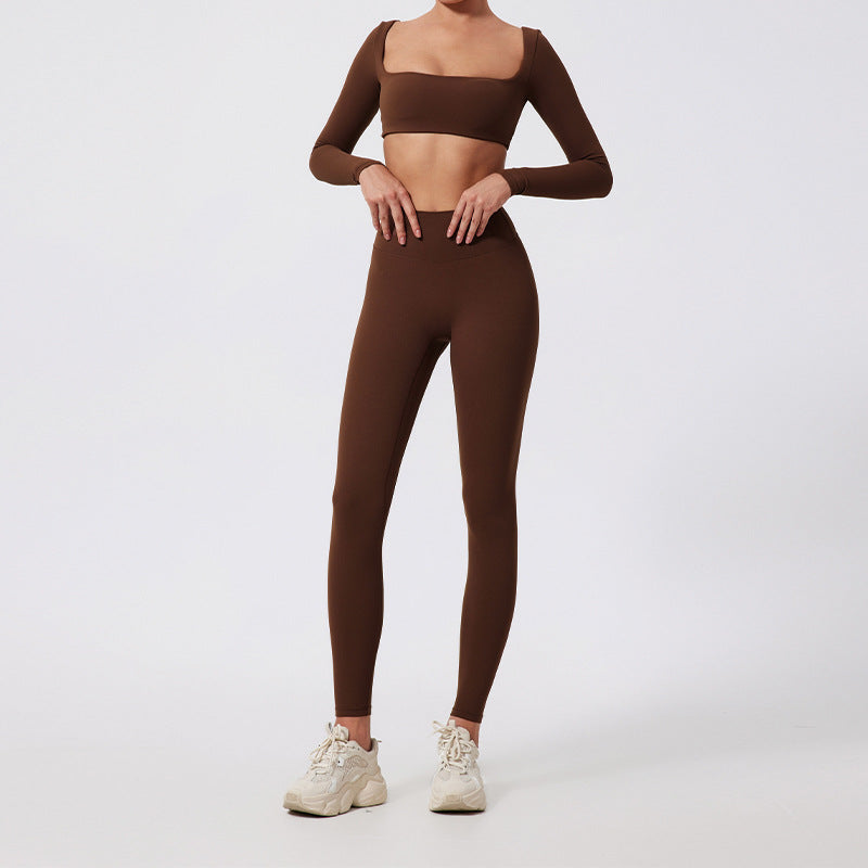 Tight yoga suit