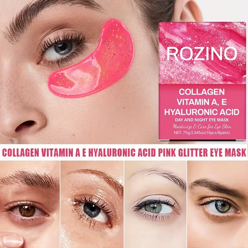Tightening and firming eye mask