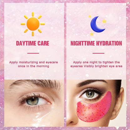 Tightening and firming eye mask