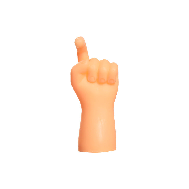 Tiktok Trending Finger Toy Gloves for Cat Teasing and Petting, Creative Plastic Gloves with Left and Right Hand Models, Wholesale Pet Cat Toys