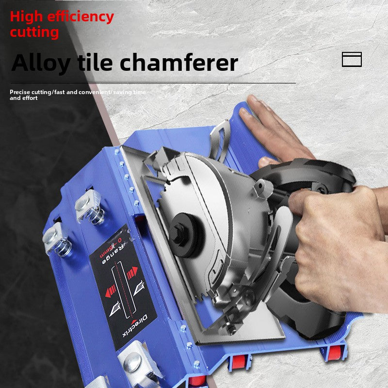 Tile beveling tool