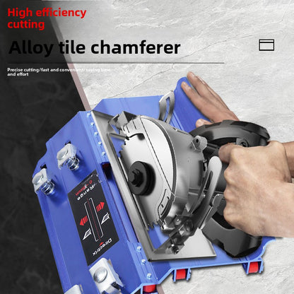 Tile beveling tool