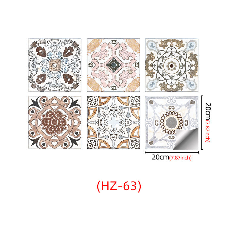 tile peeling self-adhesive wear-resistant non-slip wall stickers