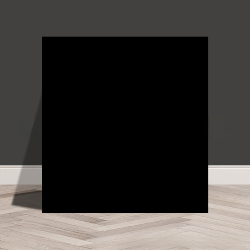 Tile stickers are pasted on the imitation marble wall