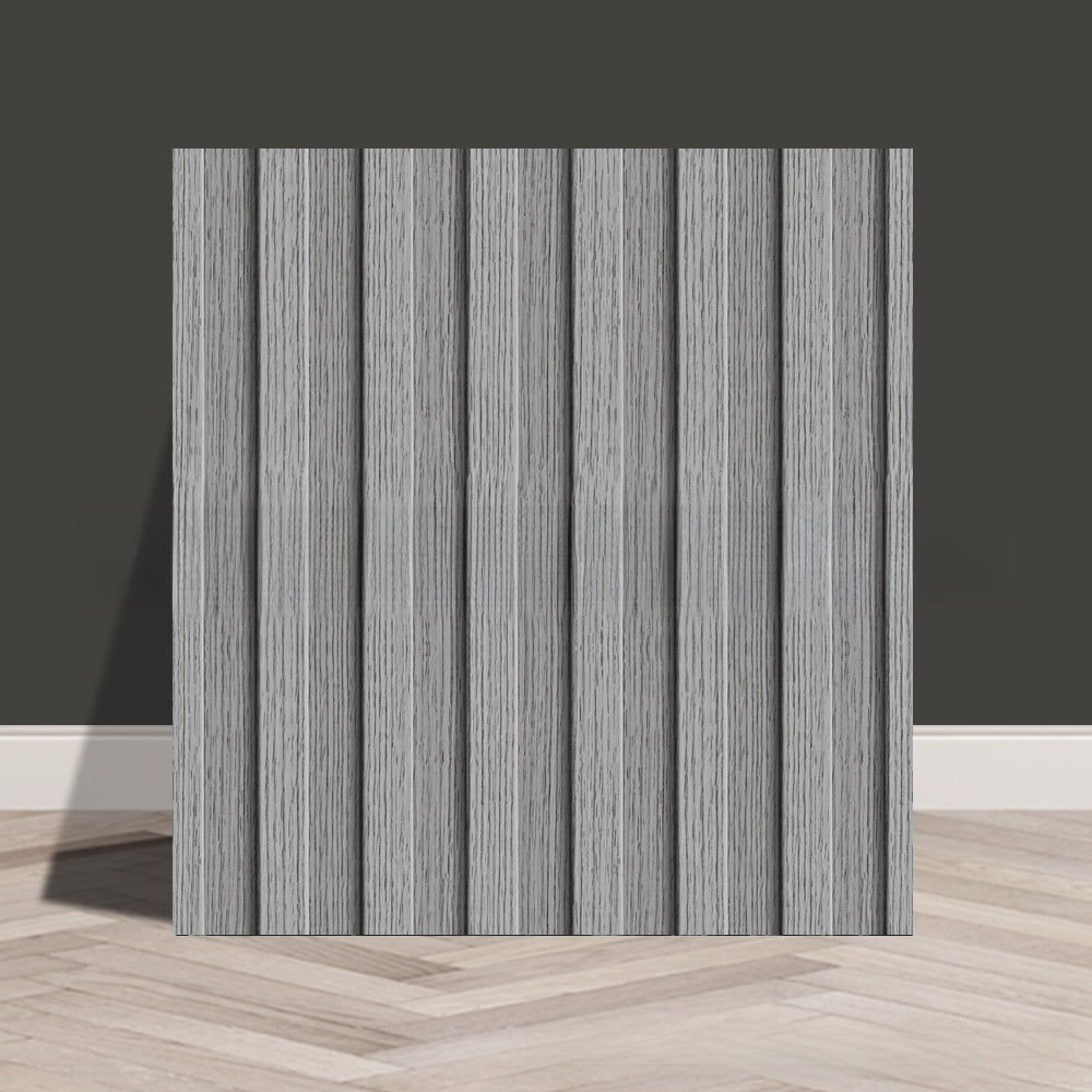 Tile stickers are pasted on the imitation marble wall