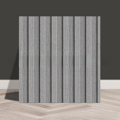 Tile stickers are pasted on the imitation marble wall