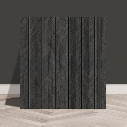 Tile stickers are pasted on the imitation marble wall