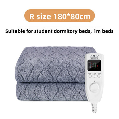 Timed temperature-controlled electric blanket